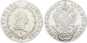 Franz II. (I.), 20 Kreuzer 1804, Vienna
