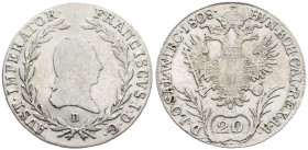 Franz II. (I.), 20 Kreuzer 1808, Kremnitz