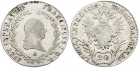 Franz II. (I.), 20 Kreuzer 1812, Vienna