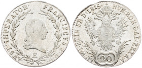 Franz II. (I.), 20 Kreuzer 1815, Karlsburg
