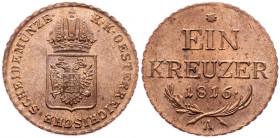 Franz II. (I.), 1 Kreuzer 1816, Vienna