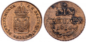 Franz II. (I.), 1 Kreuzer 1816, Vienna