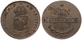 Franz II. (I.), 1 Kreuzer 1816, Vienna