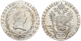 Franz II. (I.), 20 Kreuzer 1819, Karlsburg