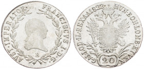 Franz II. (I.), 20 Kreuzer 1822, Kremnitz