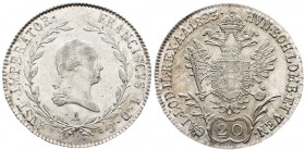 Franz II. (I.), 20 Kreuzer 1823, Vienna
