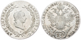 Franz II. (I.), 20 Kreuzer 1825, Karlsburg
