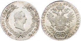 Franz II. (I.), 20 Kreuzer 1826, Kremnitz