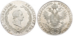 Franz II. (I.), 20 Kreuzer 1826, Vienna