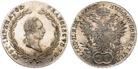 Franz II. (I.), 20 Kreuzer 1827, Vienna