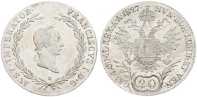 Franz II. (I.), 20 Kreuzer 1827, Karlsburg