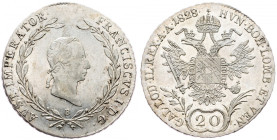 Franz II. (I.), 20 Kreuzer 1828, Kremnitz