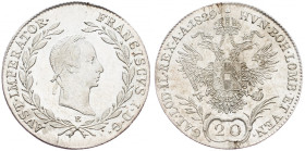 Franz II. (I.), 20 Kreuzer 1829, Karlsburg