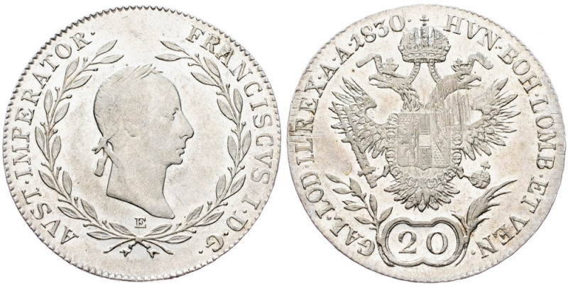 Franz II. (I.), 20 Kreuzer 1830, Karlsburg Franz II. (I.), 20 Kreuzer 1830, Karl...