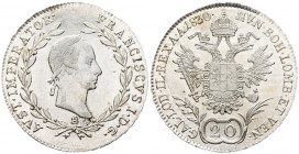 Franz II. (I.), 20 Kreuzer 1830, Kremnitz