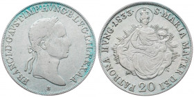 Franz II. (I.), 20 Kreuzer 1833, Kremnitz