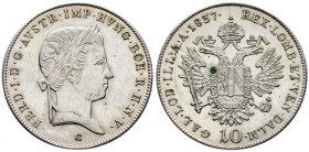 Ferdinand V., 10 Kreuzer 1837, Prag