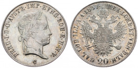 Ferdinand V., 20 Kreuzer 1837, Prag