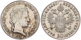 Ferdinand V., 10 Kreuzer 1840, Vienna