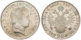 Ferdinand V., 20 Kreuzer 1848, Vienna
