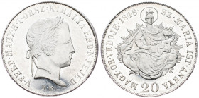 Ferdinand V., 20 Kreuzer 1848, Kremnitz
