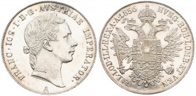 Franz Joseph I., Thaler 1856, Vienna