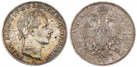 Franz Joseph I., Thaler 1857, Vienna