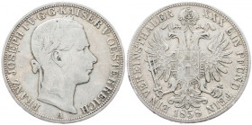 Franz Joseph I., Thaler 1858, Vienna