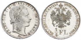 Franz Joseph I., 1/4 Gulden 1859, Kremnitz