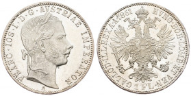 Franz Joseph I., Gulden 1861, Vienna