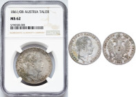 Franz Joseph I., 1 Thaler 1861, Kremnitz TOP POP
