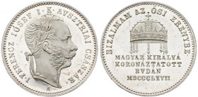 Franz Joseph I., Jeton 1867