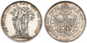 Franz Joseph I., Gulden 1868, Vienna