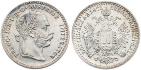 Franz Joseph I., 10 Kreuzer 1872, Vienna