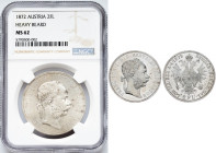 Franz Joseph I., 2 Gulden 1872, Vienna