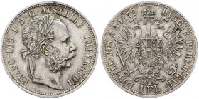 Franz Joseph I., 1 Gulden 1872, Vienna