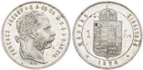 Franz Joseph I., 1 Forint 1876, Kremnitz