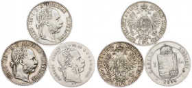 Franz Joseph I., 1 Gulden, 1 Forint 1879, Vienna, Kremnitz
