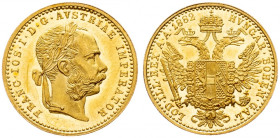 Franz Joseph I., 1 Dukat 1882, Vienna