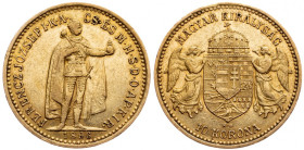 Franz Joseph I., 10 Korona 1896, Kremnitz