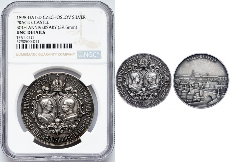Franz Joseph I., Medal 1898 Franz Joseph I., Medal 1898, Ag, Hauser 973|K 50. le...