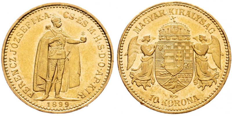 Franz Joseph I., 10 Korona 1899, Kremnitz Franz Joseph I., 10 Korona 1899, Kremn...