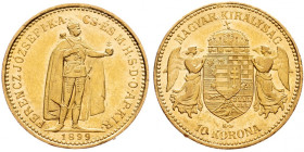 Franz Joseph I., 10 Korona 1899, Kremnitz