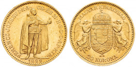 Franz Joseph I., 20 Korona 1899, Kremnitz