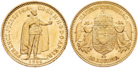Franz Joseph I., 10 Korona 1900, Kremnitz