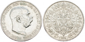 Franz Joseph I., 5 Krone 1909, Vienna