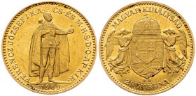 Franz Joseph I., 20 Korona 1909, Kremnitz