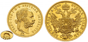 Franz Joseph I., 1 Dukat 1910, Vienna