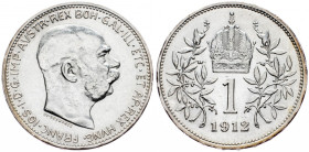 Franz Joseph I., 1 Krone 1912, Vienna
