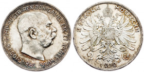 Franz Joseph I., 2 Krone 1912, Vienna